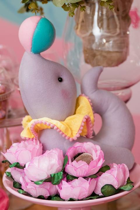 Decoração de festa Infantil - Circo Rosa - Casa em Festa - RJ '