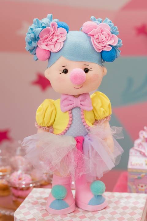 Decoração de festa Infantil - Circo Rosa - Casa em Festa - RJ '