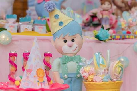 Papelaria festa infantil circo rosa - RJ'