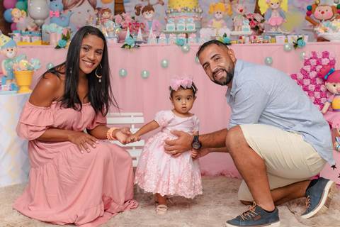 Festa Infantil Circo Rosa'