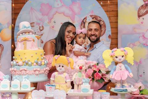 Festa Infantil Circo Rosa -RJ'