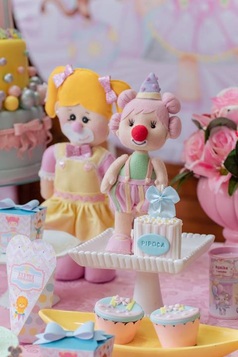 doces de festa infantil circo rosa '