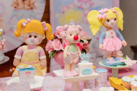 Festa Infantil Circo Rosa'