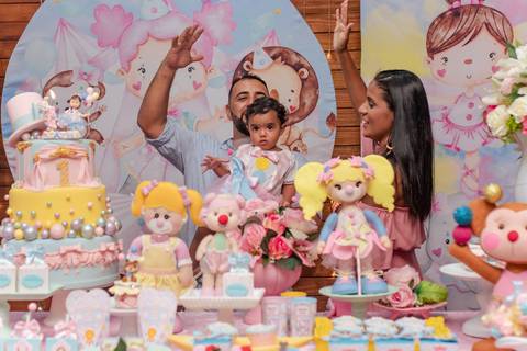 Festa Infantil Circo Rosa -RJ'