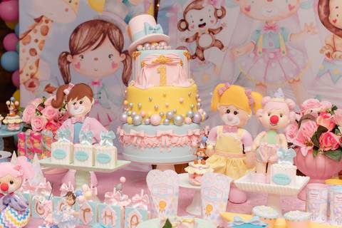 Festa Infantil Circo Rosa -Rj'