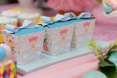 Papelaria festa infantil circo rosa - RJ'