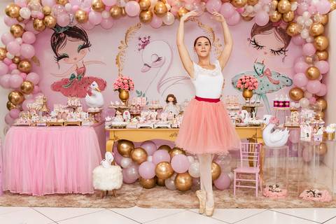 Festa Infantil  tema Bailarina - RJ '