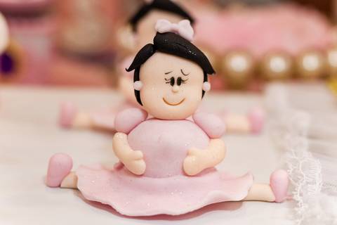 Doces personalizados de festa infantil - tema bailarina '