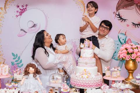 Festa Infantil  tema Bailarina - RJ '