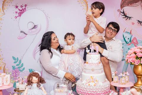 Festa Infantil  tema Bailarina - RJ '