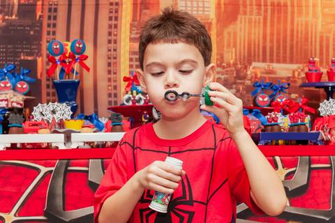 Festa infantil -Tema homem aranha -Rj'