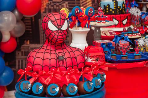 Doces Personalizados de Festa Infantil - Tema Homem Aranha -RJ'