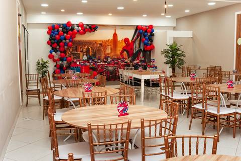 Decoração de Festa Infantil - Tema homem Aranha -RJ'