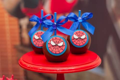 Doces Personalizados de Festa Infantil - Tema Homem Aranha - RJ'