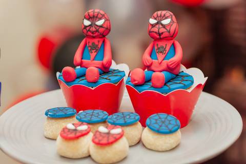 Doces Personalizados de Festa Infantil - Tema Homem Aranha  - RJ'