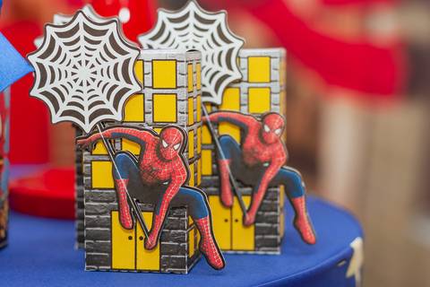 Papelaria personalizada de Festa Infantil - Tema homem Aranha -RJ'