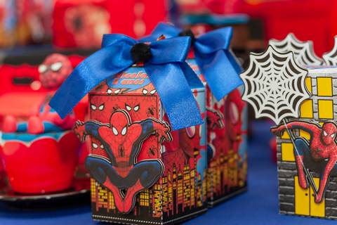 Papelaria personalizada de Festa Infantil - Tema homem Aranha -RJ'