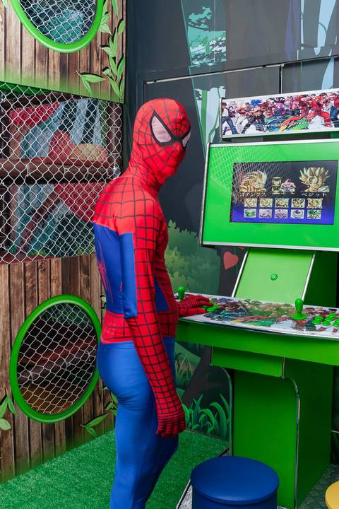 Personagem Vivo HomemFesta infantil -Tema homem aranha -Rj Aranha - RJ '