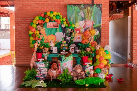 Aniversário Infantil safari'