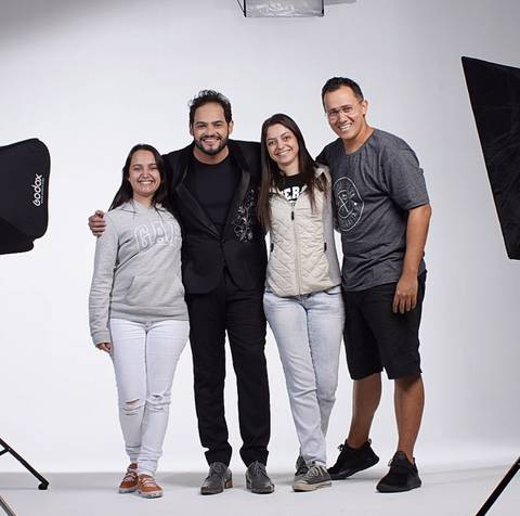 Ensaio em estúdio com Matheus Ceará'