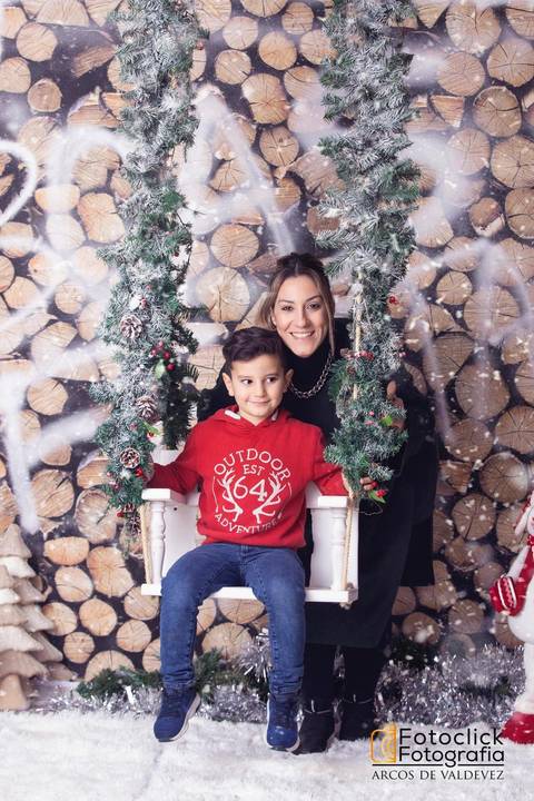 Sessão fotográfica de natal em família. Sessão fotográfica de família. Sessão fotográfica temática.'