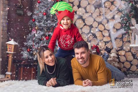 Sessão fotográfica de natal em família. Sessão fotográfica de família. Sessão fotográfica temática.'