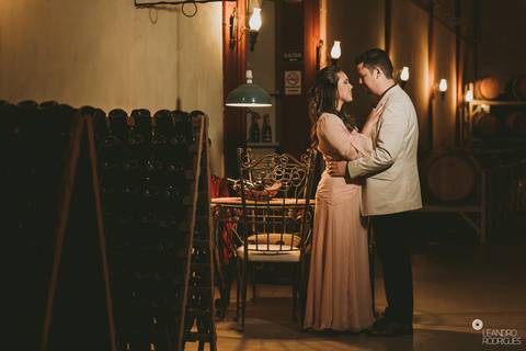 fotografía na vinícola'