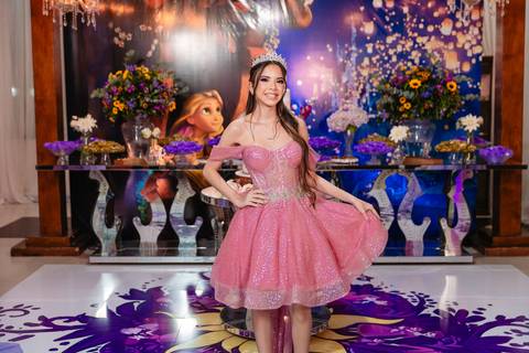 ensaio na festa de debutante'