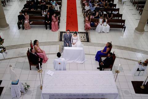 igreja sagrada família casamento'