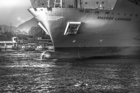 Mar para todos em Santos-SP'