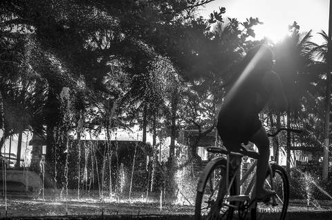 Dia de bike por Santos-SP'