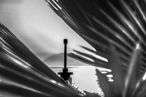 História e monumento na Ponta da Praia, em Santos-SP'