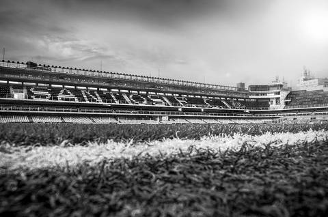 Estádio da Vila Belmiro, em Santos=SP'