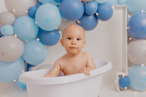 Fotografia de bebê
Ensaio de bebê
Smash the Cake'