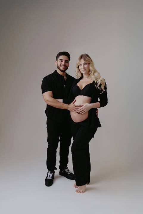 Ensaio de gestante em estúdio, Ensaio de Gestante, Ensaio de Gestante Londrina, Ensaio de Portfolio, Ensaio Sofisticado, Ensaio autêntico'