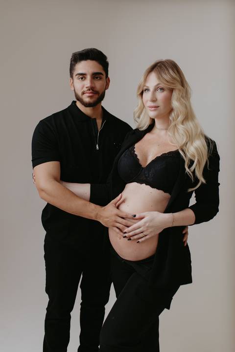 Ensaio de gestante em estúdio, Ensaio de Gestante, Ensaio de Gestante Londrina, Ensaio de Portfolio, Ensaio Sofisticado, Ensaio autêntico'