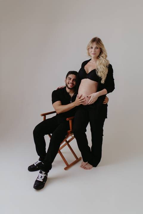 Ensaio de gestante em estúdio, Ensaio de Gestante, Ensaio de Gestante Londrina, Ensaio de Portfolio, Ensaio Sofisticado, Ensaio autêntico'