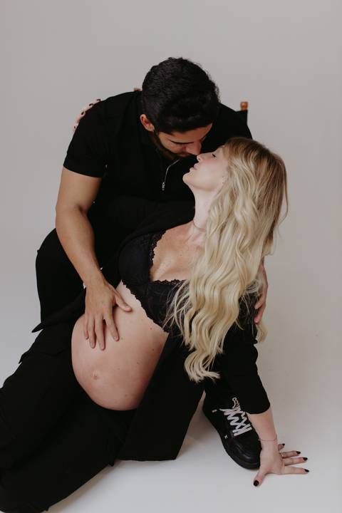 Ensaio de gestante em estúdio, Ensaio de Gestante, Ensaio de Gestante Londrina, Ensaio de Portfolio, Ensaio Sofisticado, Ensaio autêntico'