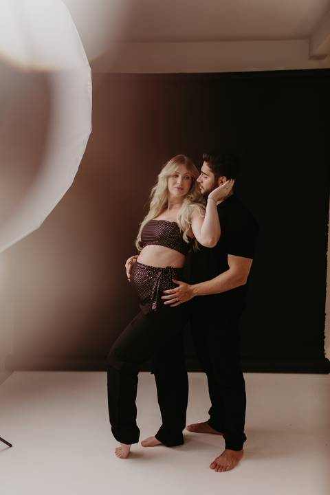 Ensaio de gestante em estúdio, Ensaio de Gestante, Ensaio de Gestante Londrina, Ensaio de Portfolio, Ensaio Sofisticado, Ensaio autêntico'