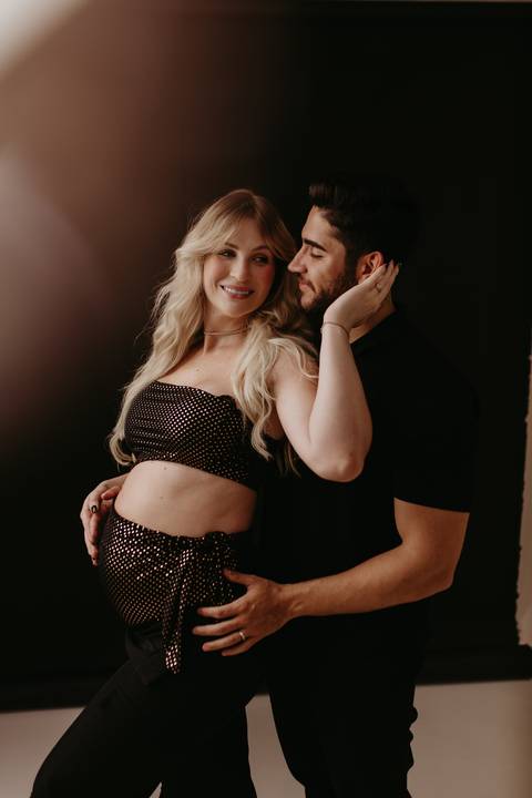 Ensaio de gestante em estúdio, Ensaio de Gestante, Ensaio de Gestante Londrina, Ensaio de Portfolio, Ensaio Sofisticado, Ensaio autêntico'