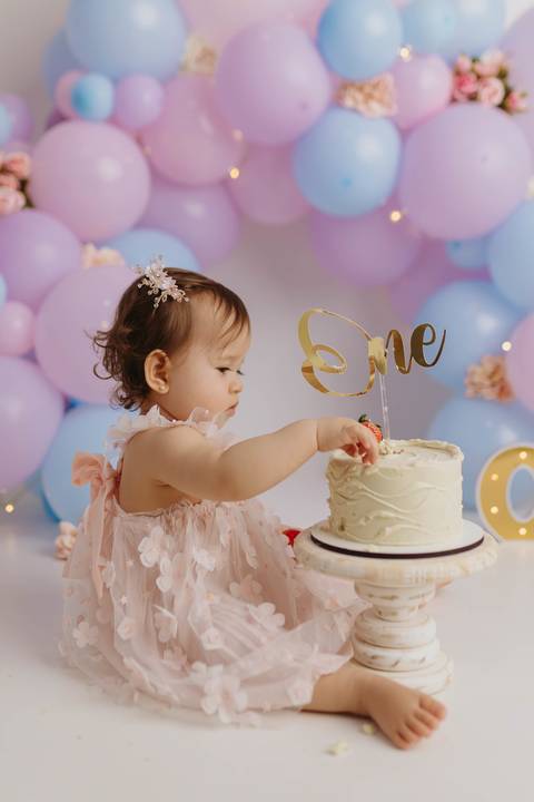 Fotografia de bebê
Ensaio de bebê
Smash the CakeFotografia '