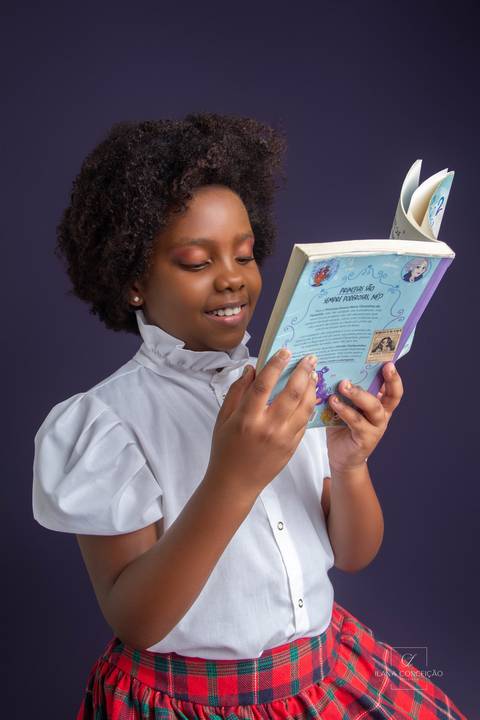 Acompanhamento de fotografia infantil no bairro de Campo Grande.'