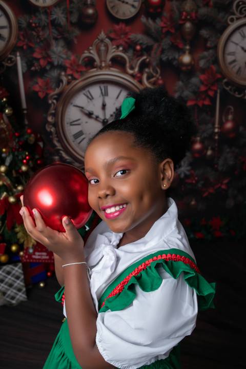  Natal e a Importância do Tempo - Modelo Maria Flor.'