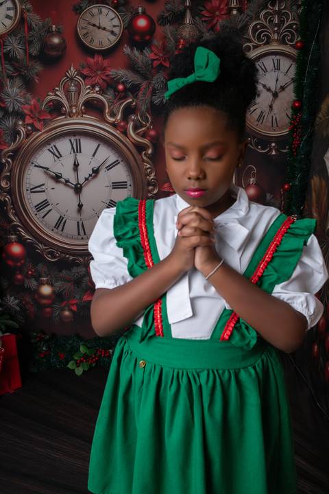  Natal e a Importância do Tempo - Modelo Maria Flor.'