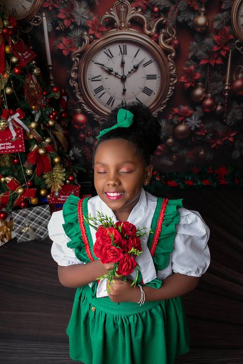  Natal e a Importância do Tempo - Modelo Maria Flor.'