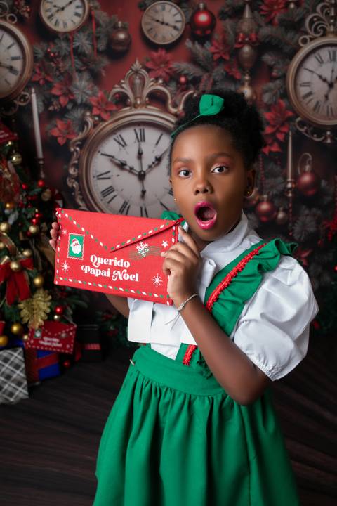  Natal e a Importância do Tempo - Modelo Maria Flor.'