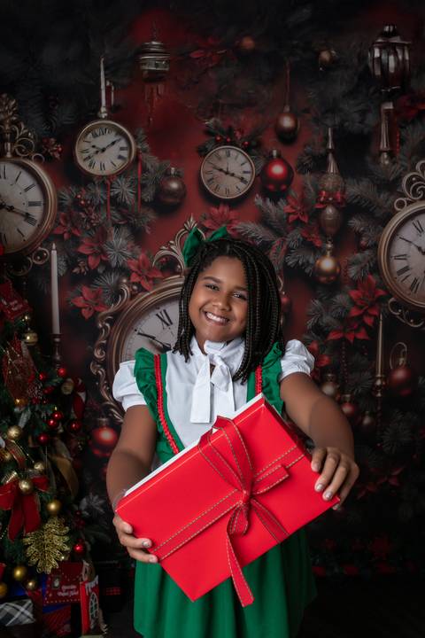  Natal e a Importância do Tempo - Modelo Maria Flor.'