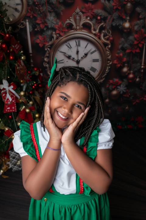  Natal e a Importância do Tempo - Modelo Maria Flor.'