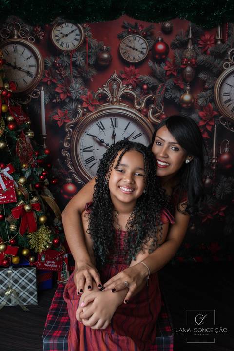  Natal e a Importância do Tempo - Modelo Júlia e Gisele.'