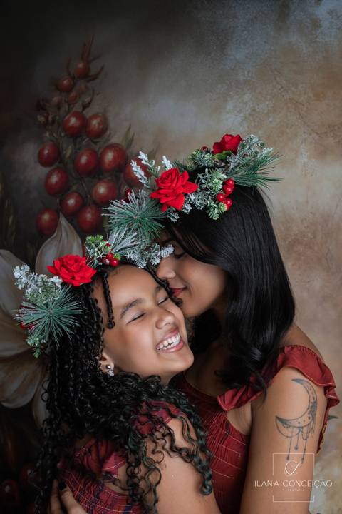  Natal e a Importância do Tempo - Modelo Júlia e Gisele.'
